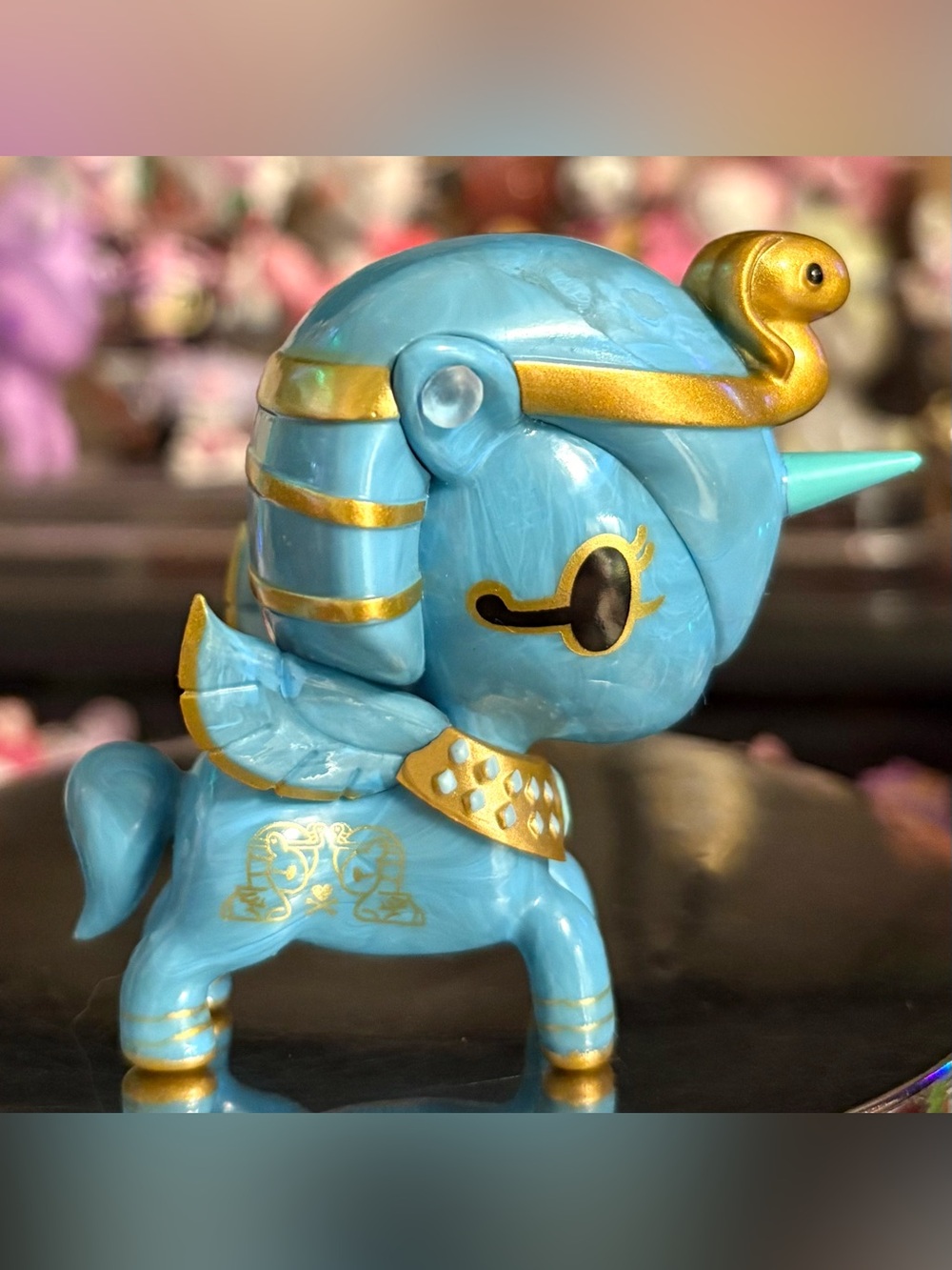 Tokidoki Turquoise Unicorno Precious Series Collectible Art Figure
